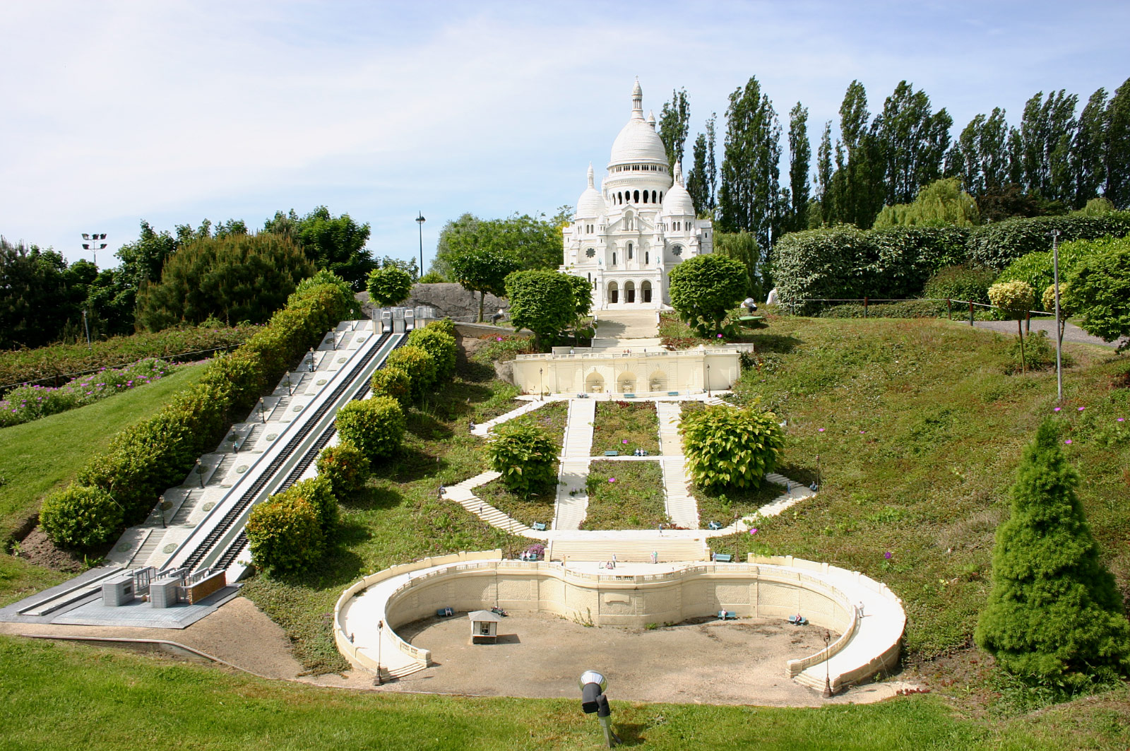 Basilica of the Sacré Cœur, Paris, France (Mini-Europe park, Brussels)